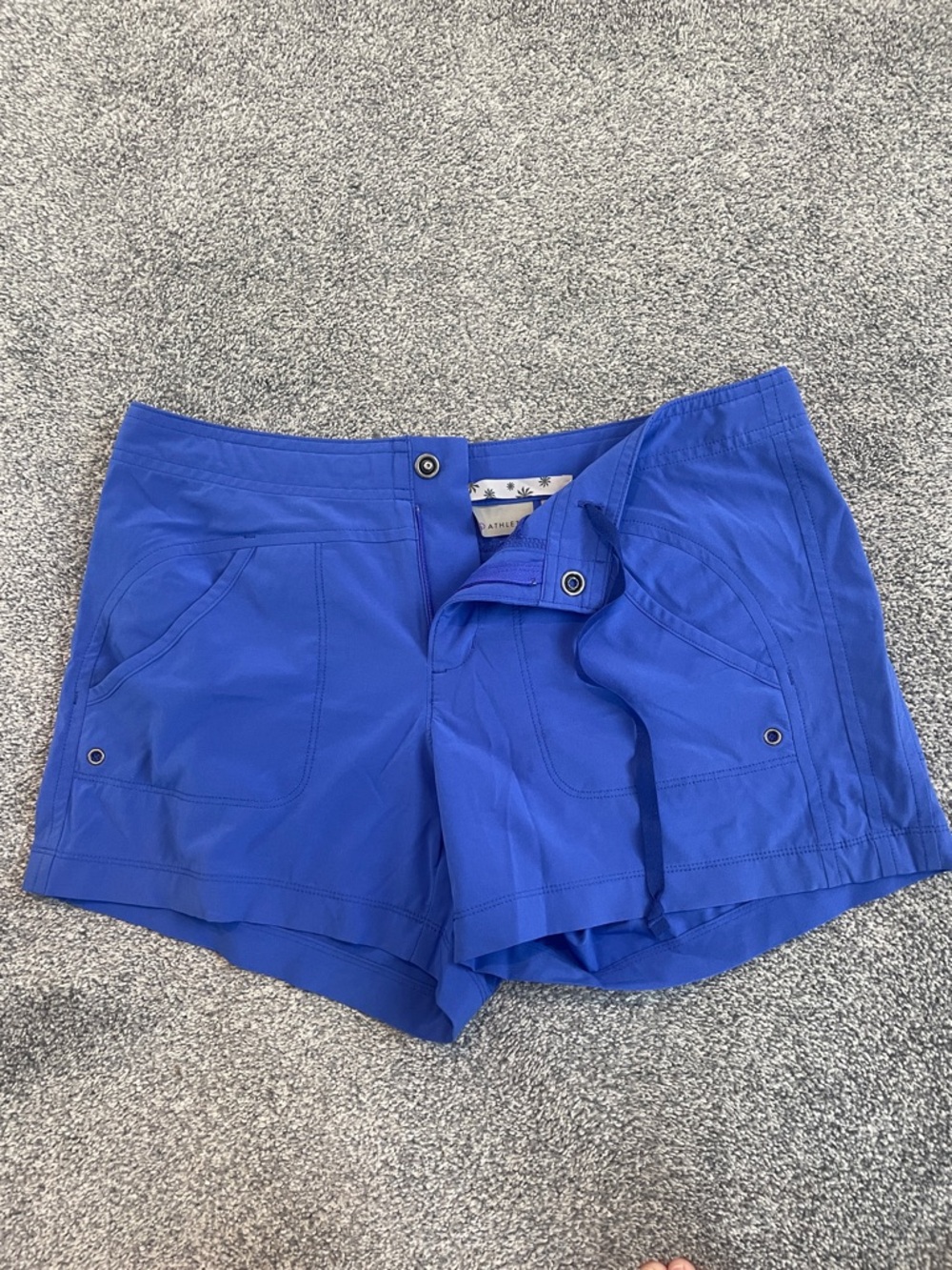 Athleta Cobalt Blue Athletic Shorts